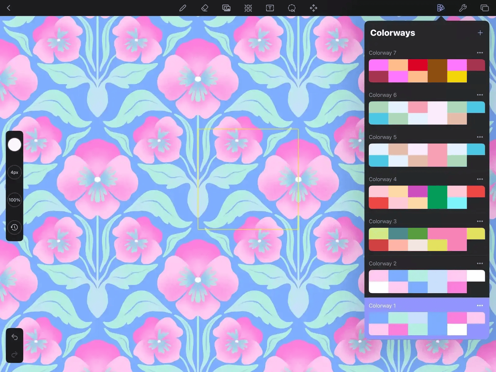 Tutorial Color Combination Tutorial – PatternDraw